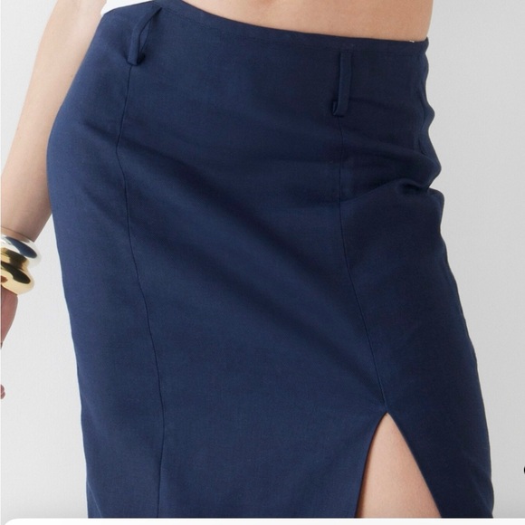 J. Crew Linen Skirt - Picture 4 of 7